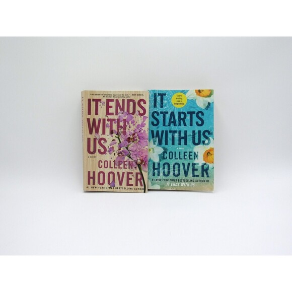 It Ends With Us & It Starts With Us By Colleen Hoover 2 Books Collection Set - Picture 3 of 6